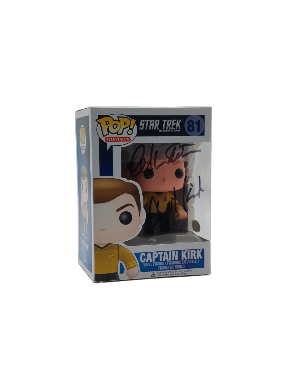 William Shatner Signierter Captain Kirk Funko