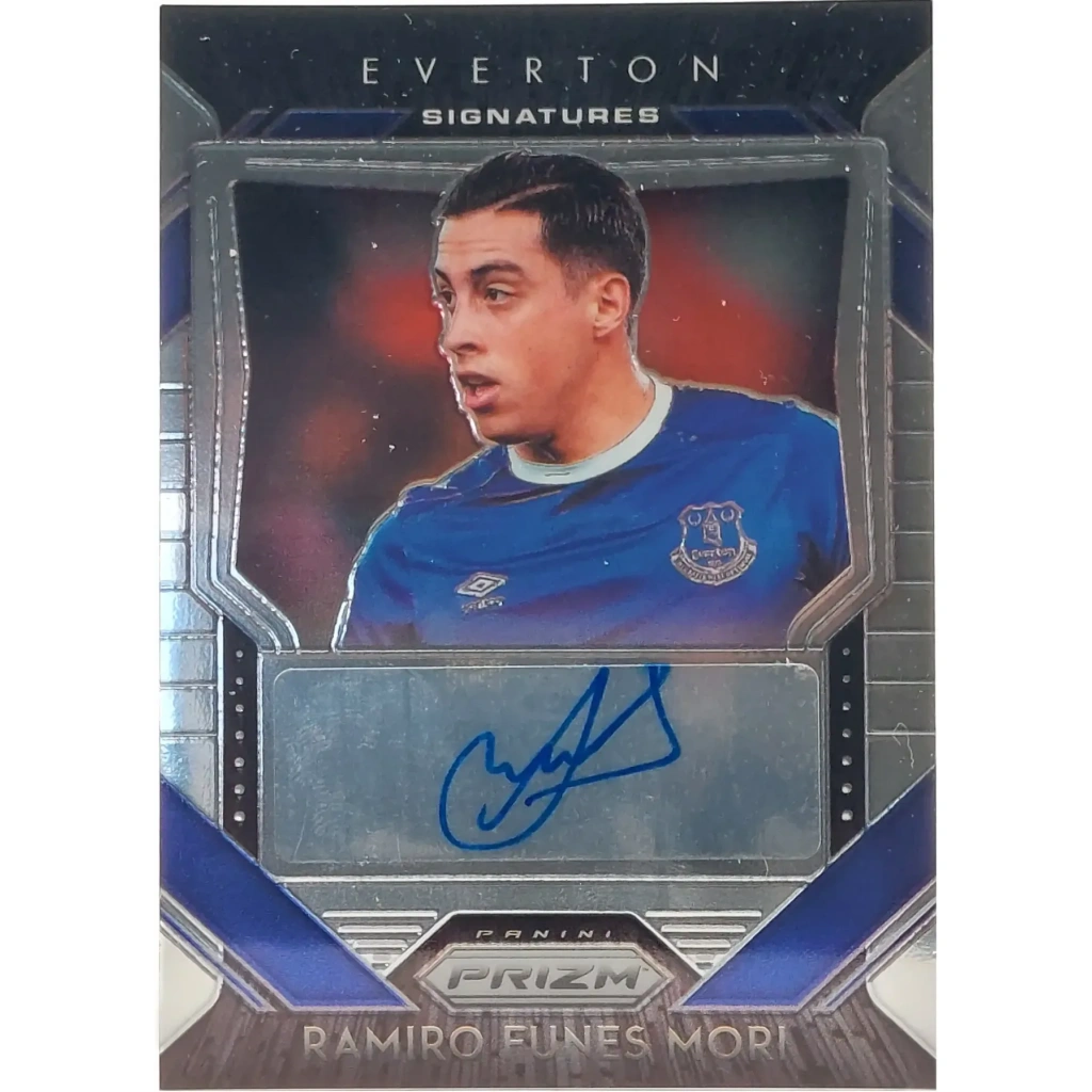 Ramiro Funes Mori Signierte 2020-21 Panini Card
