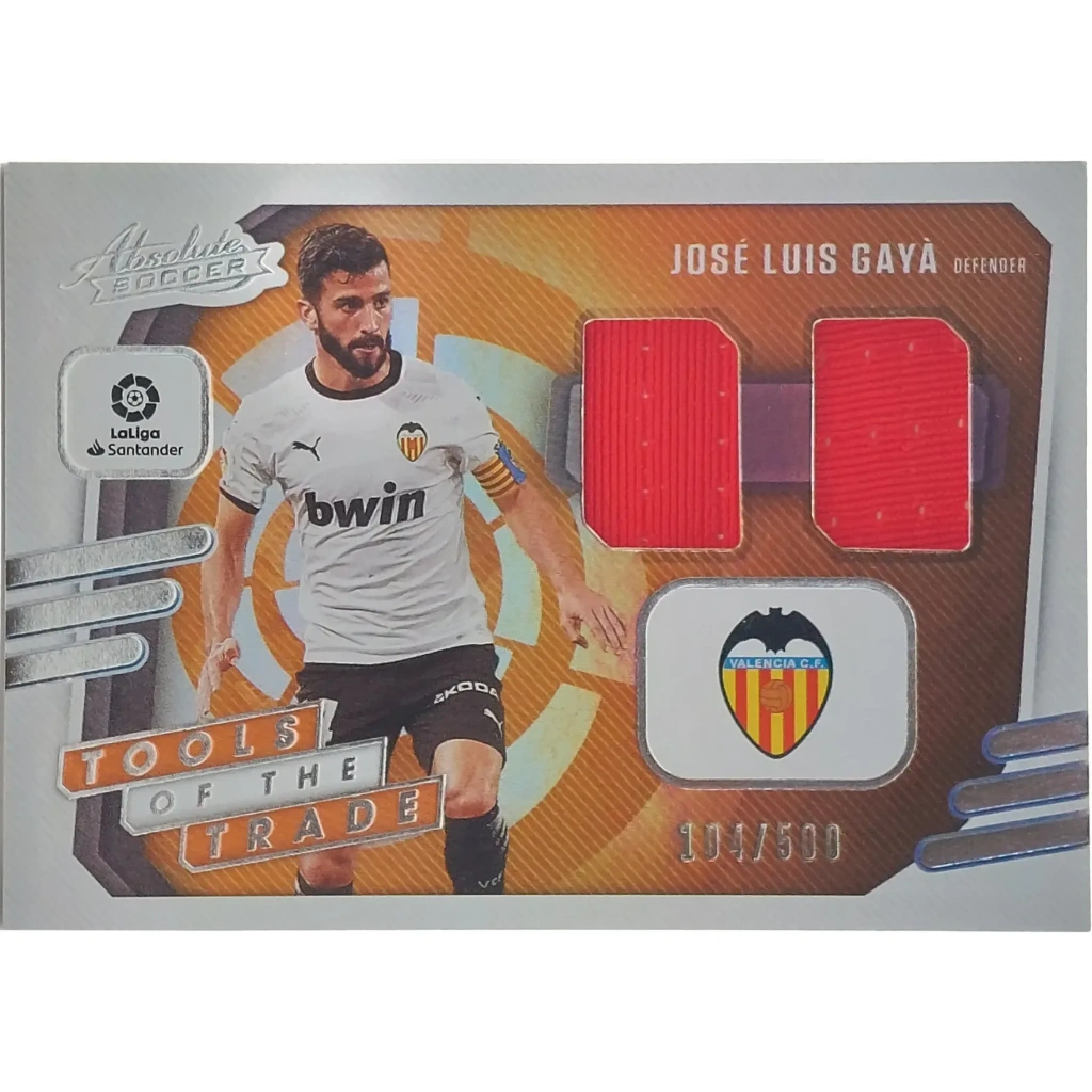 2020-21 Panini Absolute Jose Luis Gaya Material Card