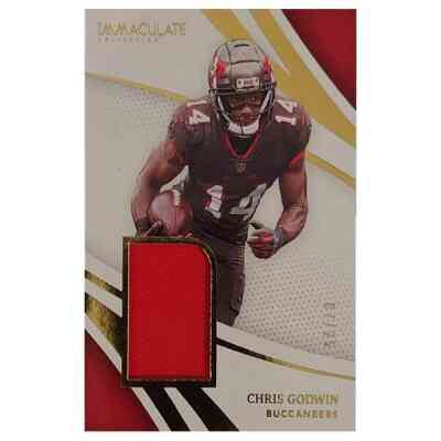 2021 Immaculate Chris Godwin Gold Materials