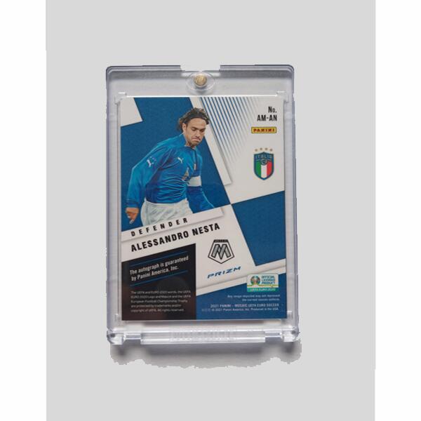 Alessandro Nesta Signierte 2020-21 Panini Prizm Card