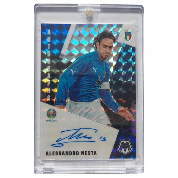 Alessandro Nesta Signierte 2020-21 Panini Prizm Card