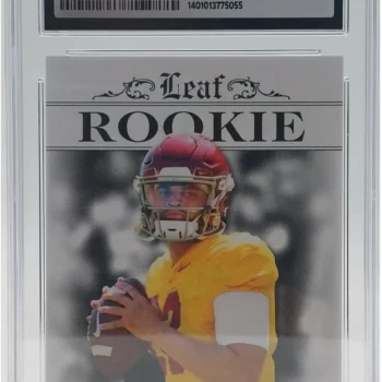Caleb Williams 2022 Leaf Rookie CGC 10