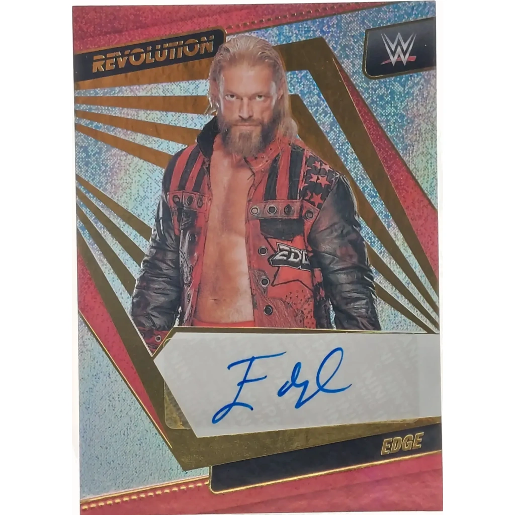 Edge Signierte 2022 Panini Revolution Card