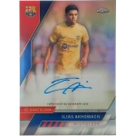 Ilias Akhomach Signierte 2022-23 Chrome Card