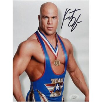 Kurt Angle Signierter WWE Foto