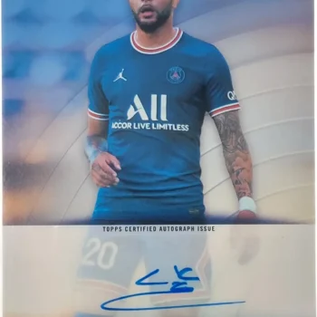 Layvin Kurzawa Signierte 2021-22 Topps Card