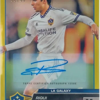 Riqui Puig Signierte 2023 Topps Chrome Card