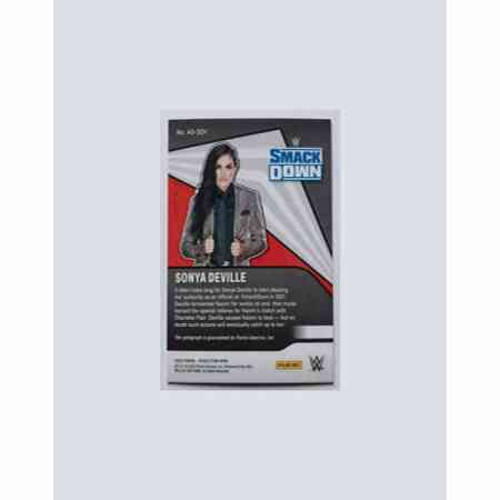 Sonya Deville Signierte 2022 Panini Revolution Card