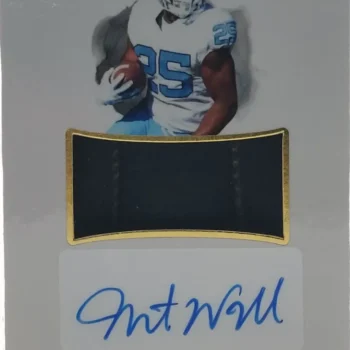 Jevonte Williams Signierte 2022 Keepsake Relic Card