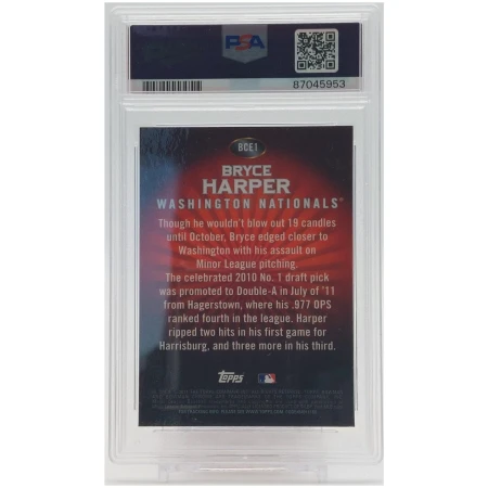 2011 Bowman Chrome Bryce Harper Card