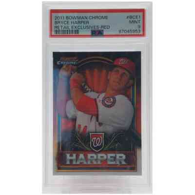 2011 Bowman Chrome Bryce Harper Card