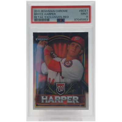 2011 Bowman Chrome Bryce Harper Card