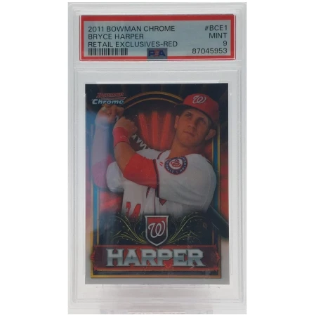 2011 Bowman Chrome Bryce Harper Card