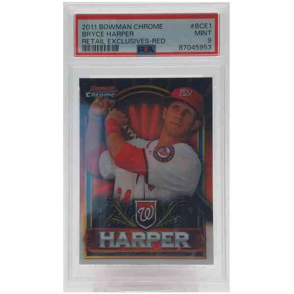 2011 Bowman Chrome Bryce Harper Card