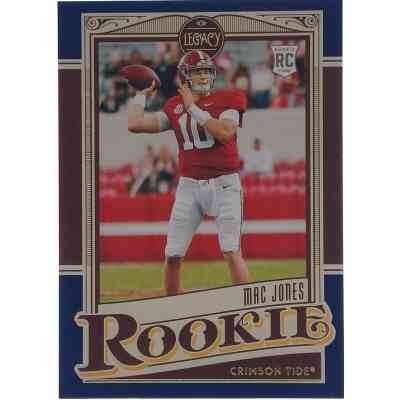 2021 Panini Mac Jones Legacy Rookie Card