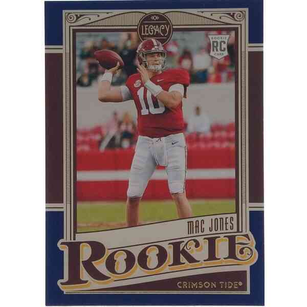 2021 Panini Mac Jones Legacy Rookie Card