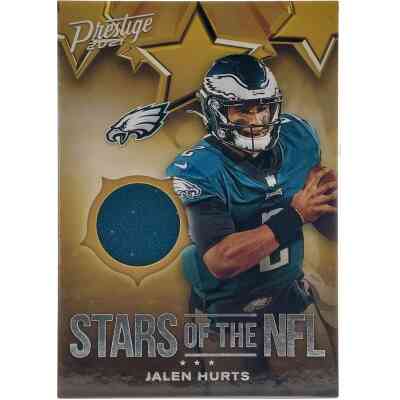 2021 Panini Prestige Jalen Hurts Patch Card