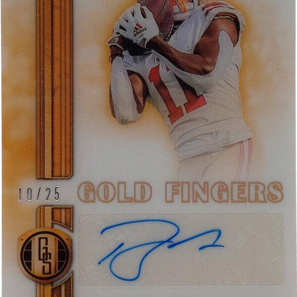 Brandon Aiyuk Signierte 2023 Gold Standard Card