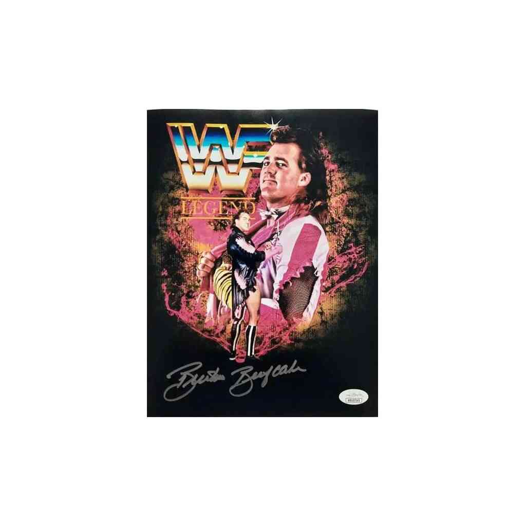 Brutus The Barber Beefcake Signierter WWF Foto