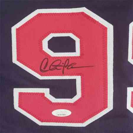 Charlie Sheen Signiertes Vaughn Jersey