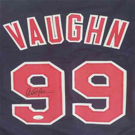 Charlie Sheen Signiertes Vaughn Jersey
