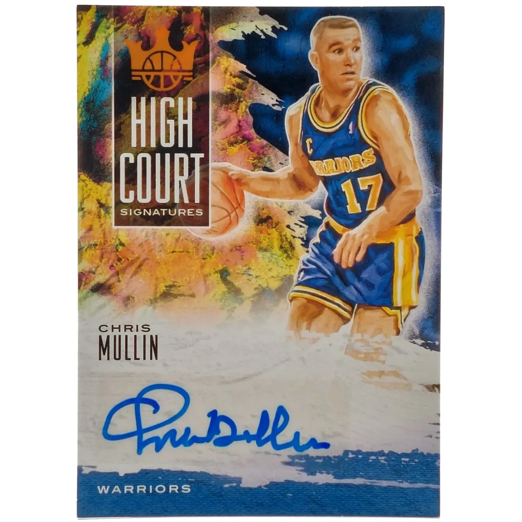 Chris Mullin Signierte 2019-20 Court King Card