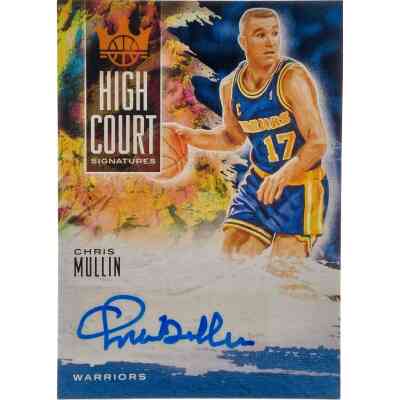 Chris Mullin Signierte 2019-20 Court King Card