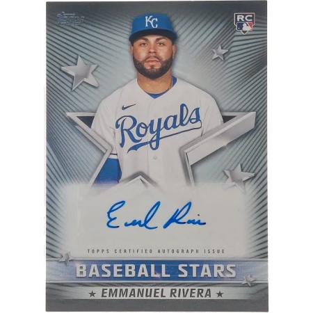 Emmanuel Rivera Signierte 2022 Topps Baseball Card