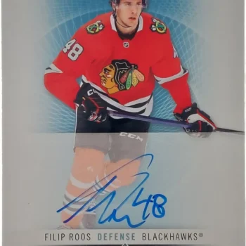 Filip Roos Signierte 2022-23 Future Watch Card