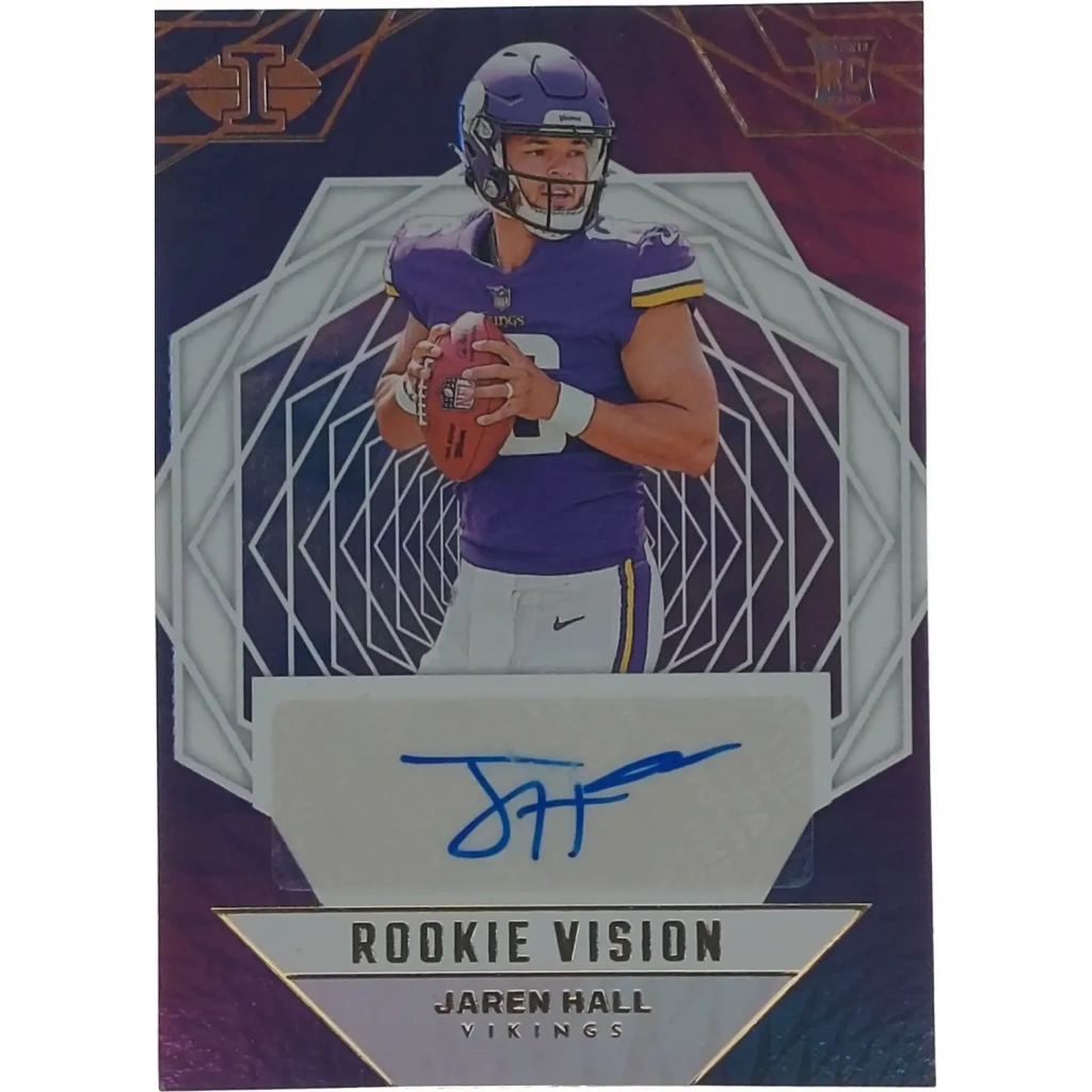 Jaren Hall Signierte 2023 Illsions Rookie Card