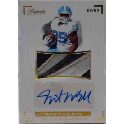 Jevonte Williams Signierte 2022 Keepsake Relic Card SP