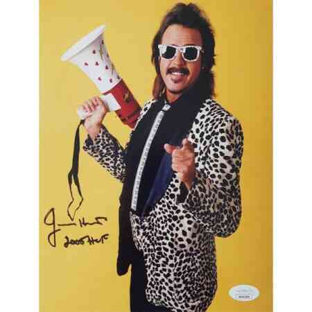 Jimmy Hart Signierter WWE Foto