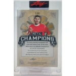 Steven Gerrard Signierte 2022 Leaf Soccer Card