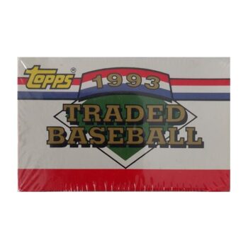 1993 Topps Traded Baseball Box