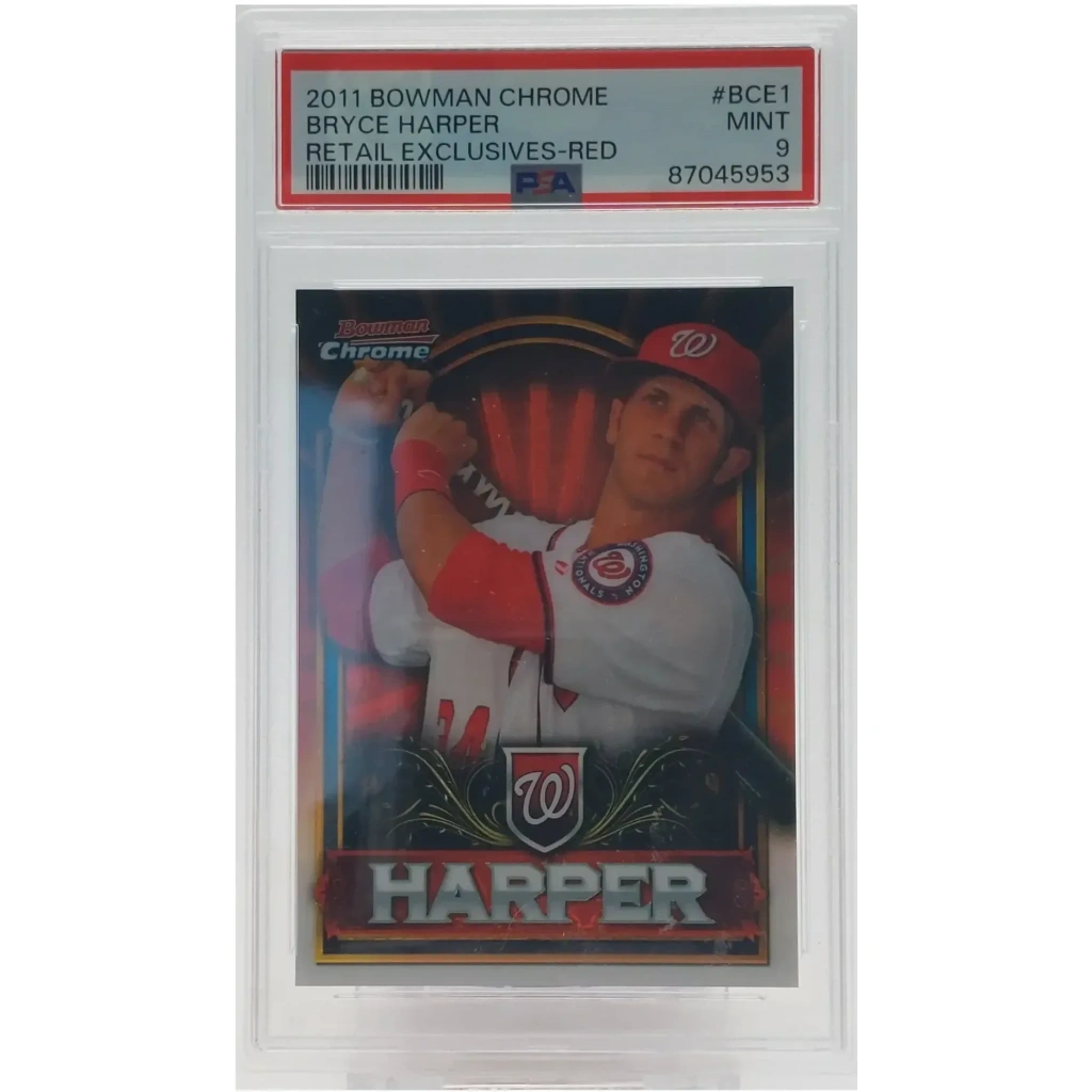 2011 Bowman Chrome Bryce Harper Card