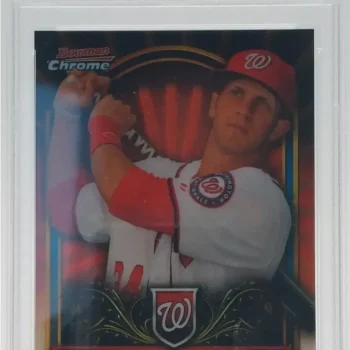 2011 Bowman Chrome Bryce Harper Card