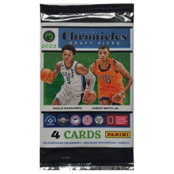 2022 Panini Chronicles NBA Draft Pick Pack
