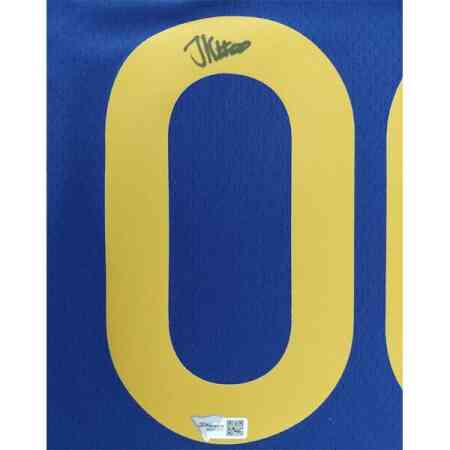 Jonathan Kuminga Signiertes Golden State Warriors Jersey