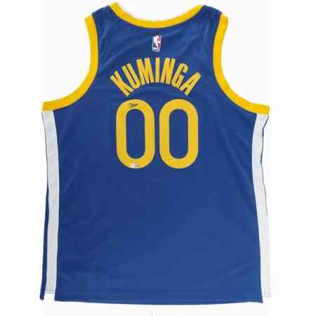 Jonathan Kuminga Signiertes Golden State Warriors Jersey