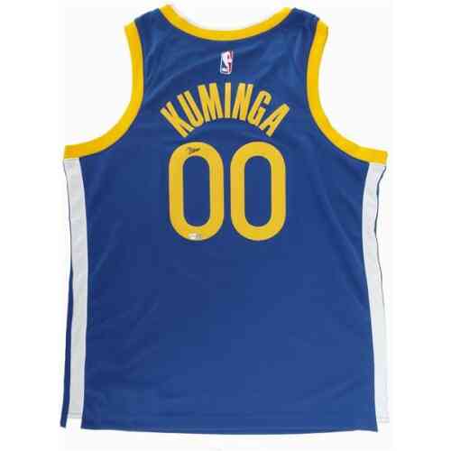 Jonathan Kuminga Signiertes Golden State Warriors Jersey