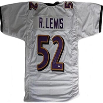 Ray Lewis Signiertes Ravens Jersey