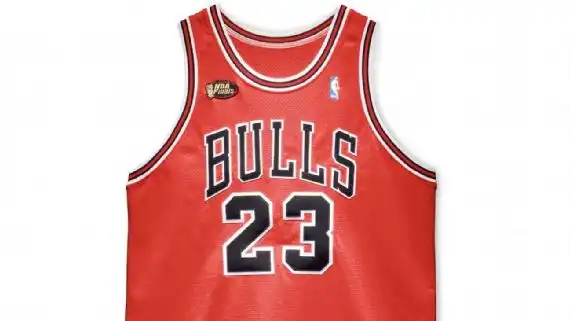 signierte Trikot von Michael Jordan
